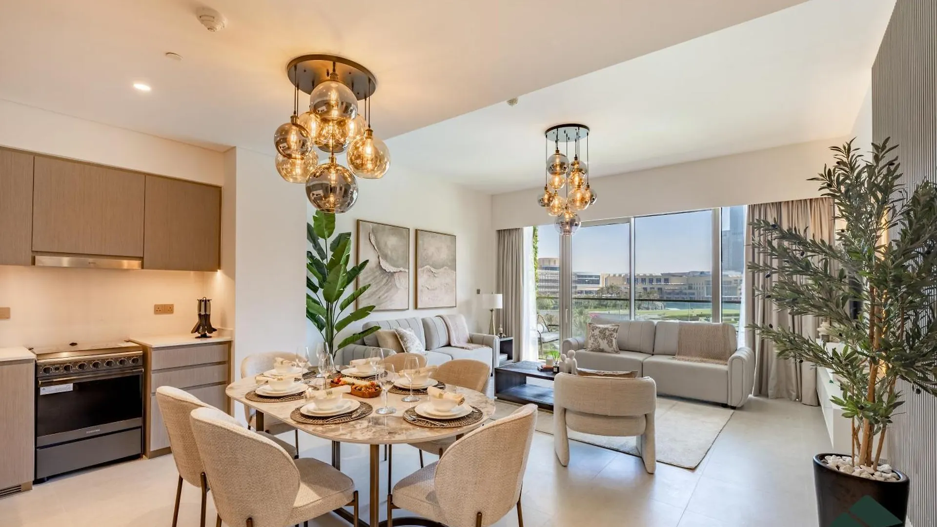 Grande Tranquil 2Br Next To Dubai Opera By Bms Apartment